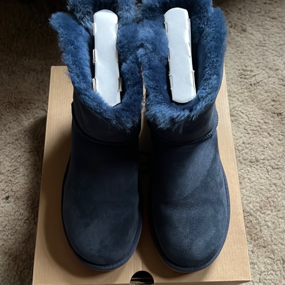 Ugg Mini Bailey Bow ll Shimmer